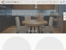 Tablet Screenshot of kintex.cz